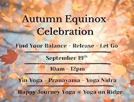 Autumn Equinox Celebration