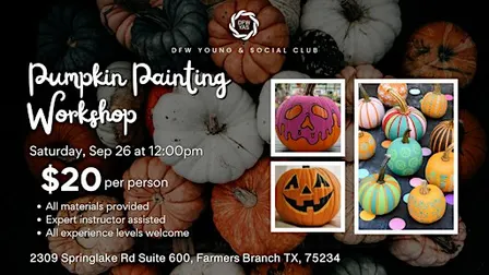 Pumpkin Painting Workshop