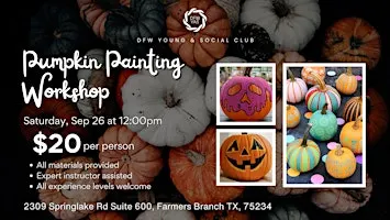 Pumpkin Painting Workshop