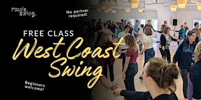 FREE West Coast Swing Dance Class - no partner needed!