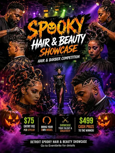 DETROIT SPOOKY HAIR & BEAUTY SHOWCASE