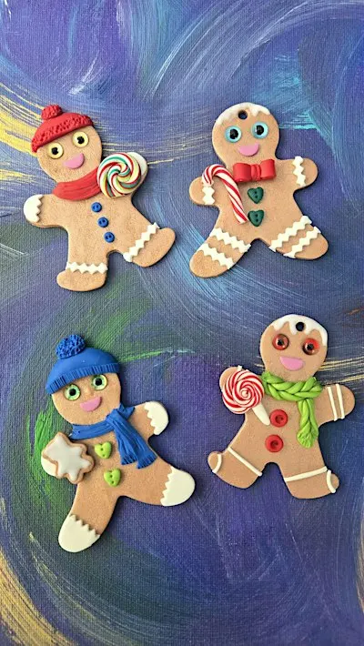 Christmas Craft Workshop: Create  Polymer Clay Gingerbread Ornaments