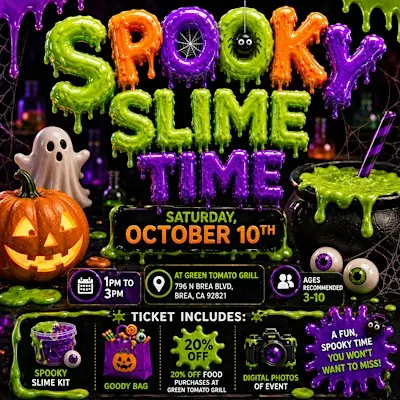 Spooky Slime Time!