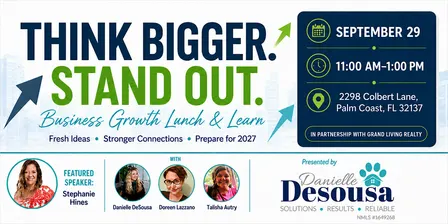 THINK BIGGER. STAND OUT. | Business Growth Lunch & Learn