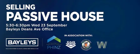 PHINZ Local Chapter Event Canterbury: Selling Passivhaus