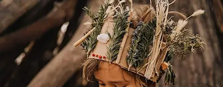 Wild Spring Botanical Crowns + Wands (ages 4-9)