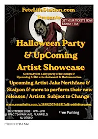 Halloween Party & Upcoming Artist Showcase