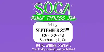Soca Dance Fitness Jam: Friday Fete