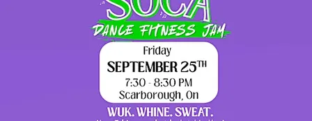 Soca Dance Fitness Jam: Friday Fete
