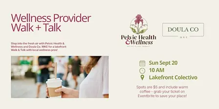 Lakefront Lattes: Wellness Provider Walk + Talk
