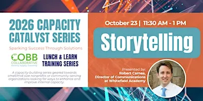 Capacity Catalyst Training: Storytelling