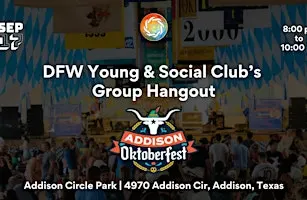 Addison Oktoberfest with DFW Young & Social Club