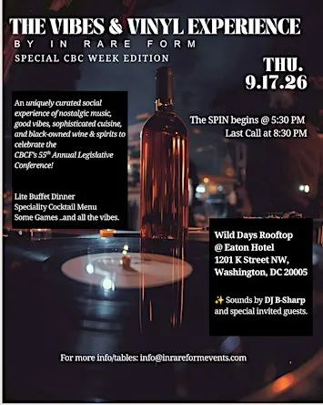 The Vibes & Vinyl Experience: (CBC Edition) @ Wild Days Rooftop