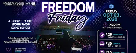 Freedom Friday: A Gospel Choir Workshop Experience