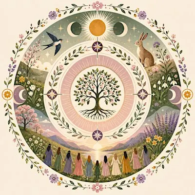 Spring Equinox I Ostara Ceremony of Balance, Reset, and Rebirth