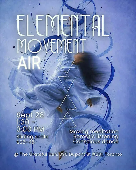Elemental Movement - Air : A Conscious Dance Experience