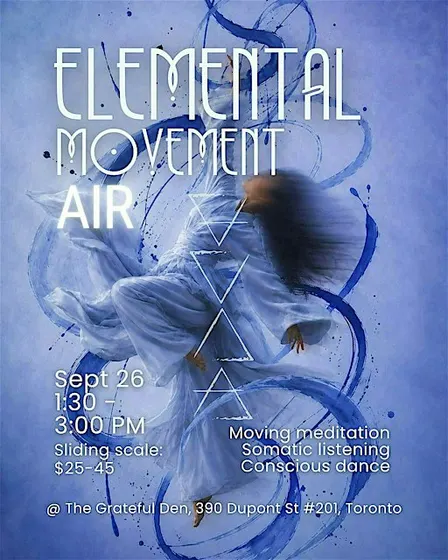 Elemental Movement - Air : A Conscious Dance Experience