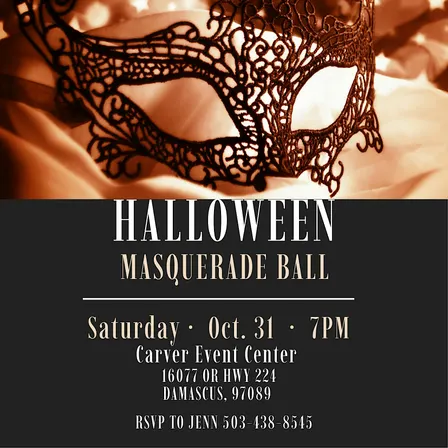 Halloween Masquerade Ball