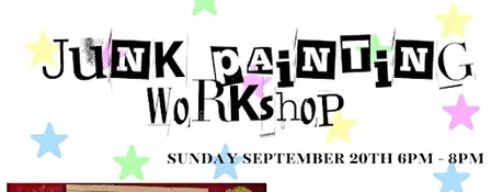 Junk painting all ages arts and crafts workshop
