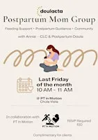 Postpartum & New Mom Group (Friday Chula Vista)