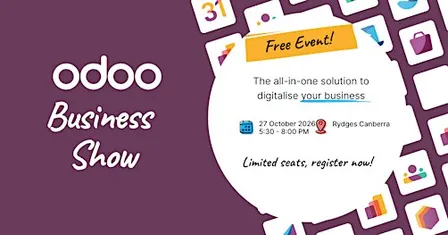 Scale Your Business Canberra: Odoo 20 Live Demo & Networking