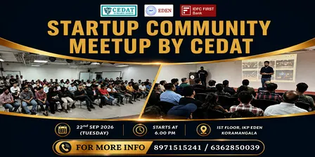 Startup Community Meetup by CEDAT