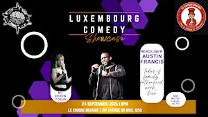 Luxembourg Comedy Showcase in English - Austin Francis (USA)