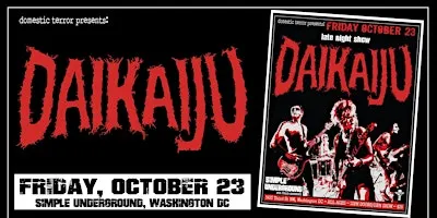 DAIKAIJU @Simple Underground DC