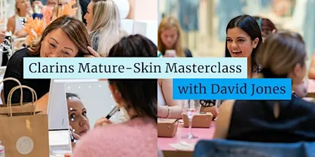 Clarins Makeup Masterclass for Mature Skin with David Jones