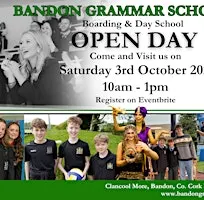 Bandon Grammar School Open Day 2026