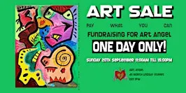 Art Sale: Pay-what-you-can, Fundraising for Art Angel