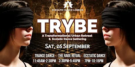 Ecstatic Dance London: TRYBE® Full Moon -Trance Dance, Rage Ritual® + Cacao