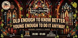 KNALDRANG  @JOPENKERK 25 sept 2026