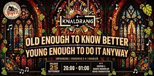 KNALDRANG  @JOPENKERK 25 sept 2026