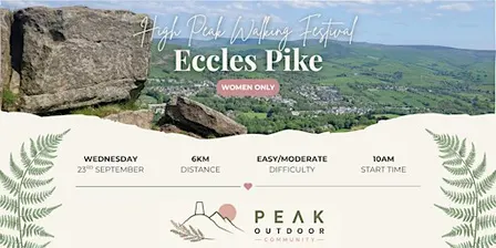 High Peak Walking Festival | Eccles Pike| 6km | Women Only
