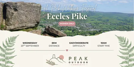 High Peak Walking Festival | Eccles Pike| 6km | Women Only