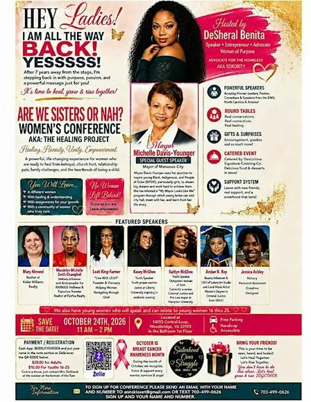 "ARE WE SISTERS OR NAH"? CONFERENCE