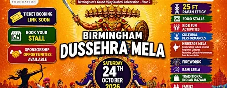 Vijayadashmi Utsav - Birmingham Dussehra Mela 2026