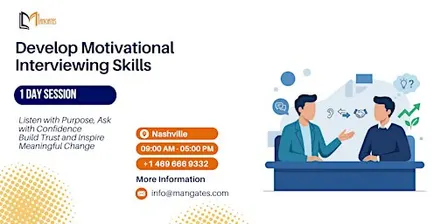 Develop Motivational Interviewing Skills: 1-Day Workshop in Nashville