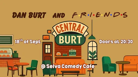 Dan Burt and Friends - English Comedy in a Chill Cafe