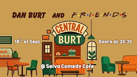 Dan Burt and Friends - English Comedy in a Chill Cafe