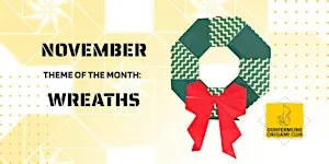 Dunfermline Origami Club — November Meet-Up