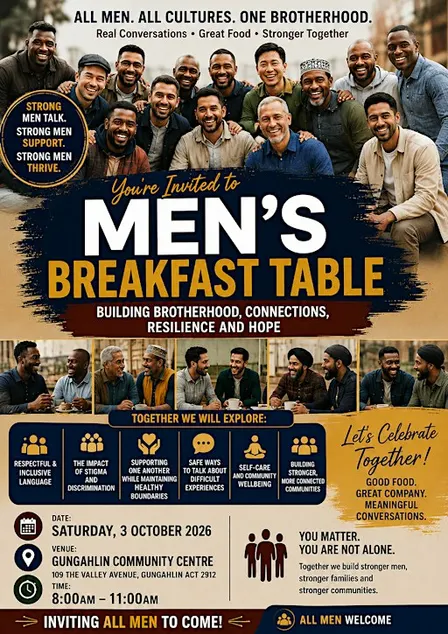 THE MEN'S BREAKFAST TABLE - Building Brotherhood, Resilience and Hope