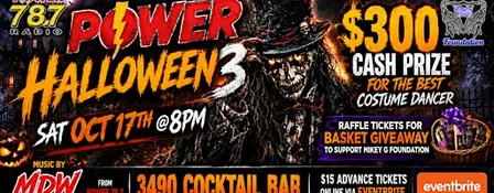 POWER HALLOWEEN 3 - $300 CASH BEST COSTUME
