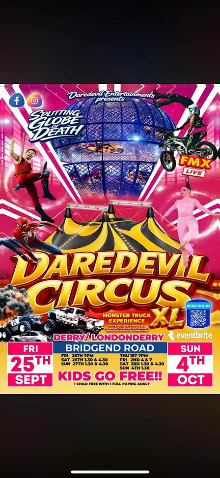 Daredevil Circus Derry/Londonderry