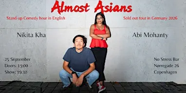 Almost Asians in Copenhagen - standup comedy in english