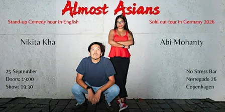 Almost Asians in Copenhagen - standup comedy in english