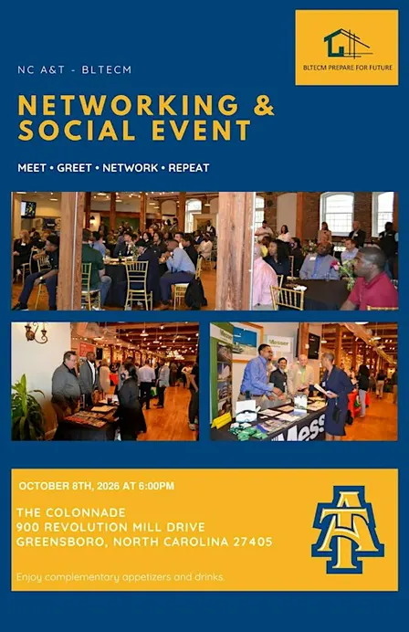 BLTECM + NC A&T Presents: Networking & Social Event