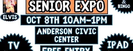 2026 Anderson Senior Expo (Free Event) 65" TV Giveaway