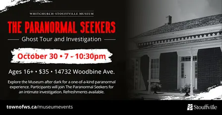 The Paranormal Seekers: Ghost Tour & Investigation